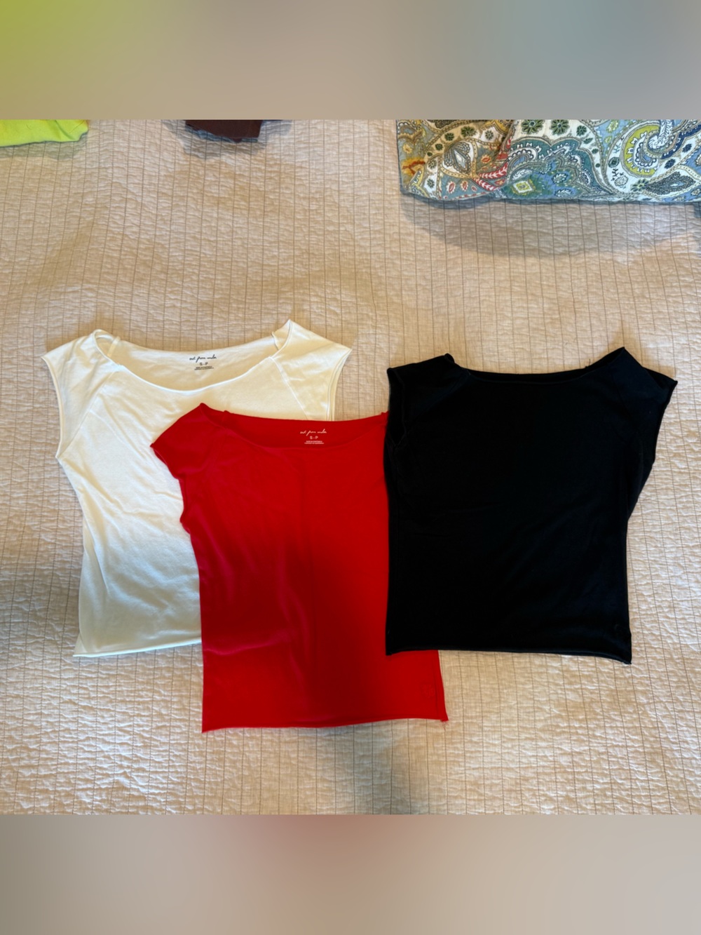 Urban Outfitters Out From Under Boatneck Cropped Tees